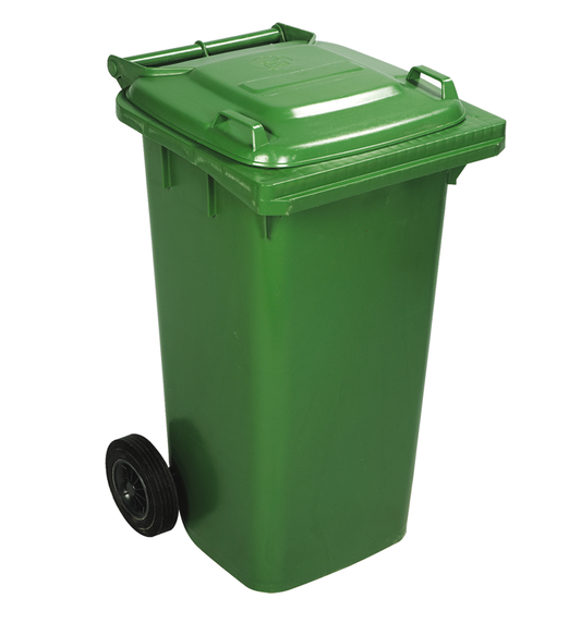 Mülltonne 120 Liter grün